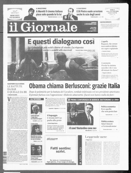 Il giornale : quotidiano del mattino